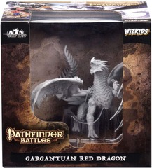 Pathfinder Deep Cuts - Gargantuan Red Dragon Pre-Primed